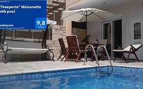 “Theeporto” Maisonette With Pool