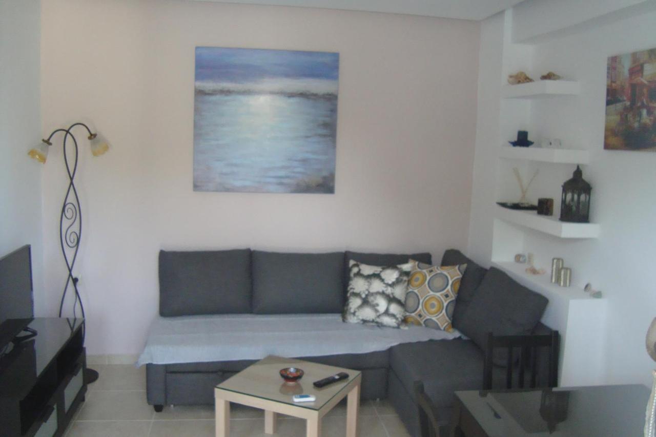 “Theeporto” Maisonette With Pool Gouves Exterior photo