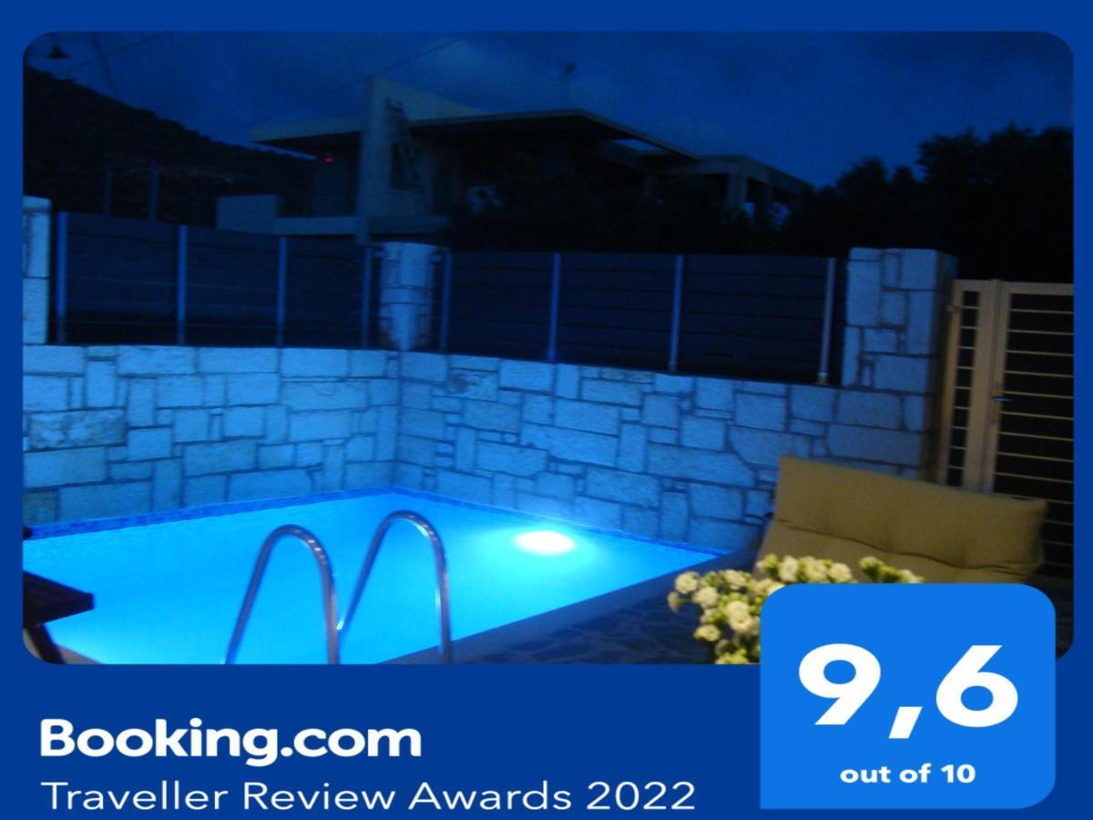 “Theeporto” Maisonette With Pool Gouves Exterior photo