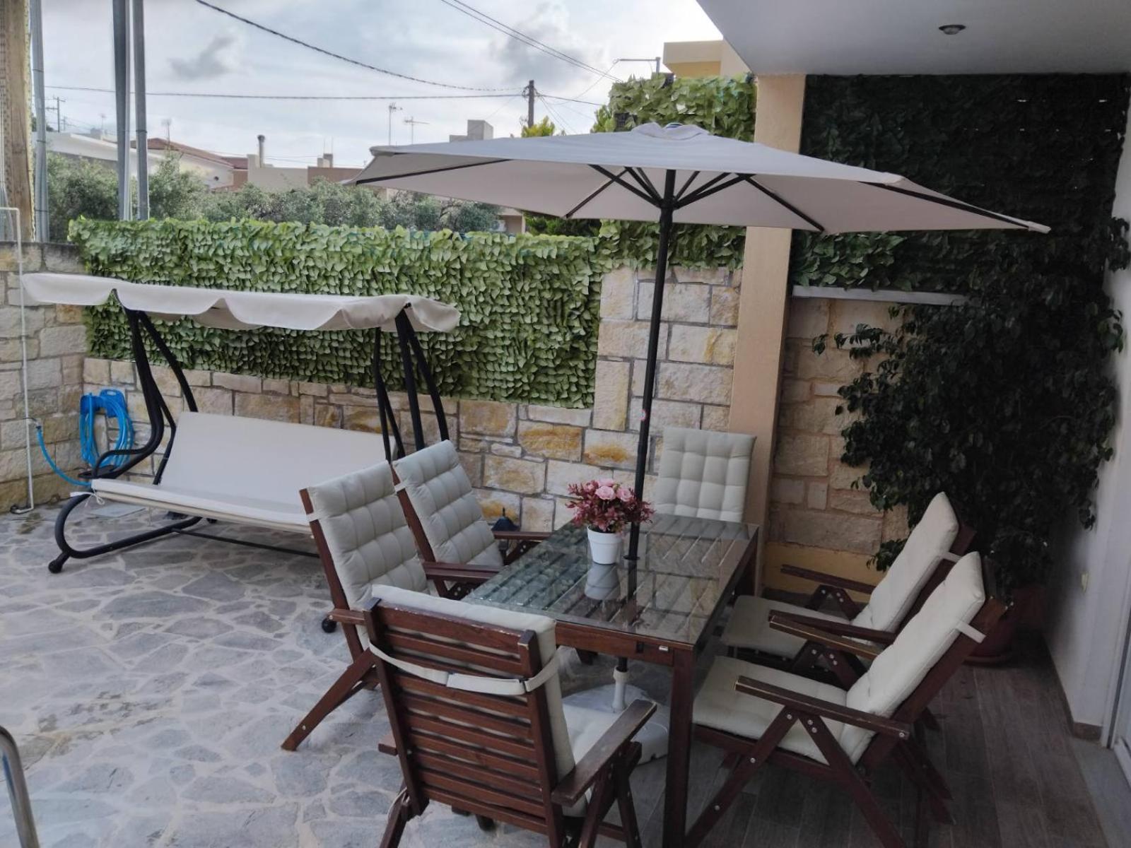 “Theeporto” Maisonette With Pool Gouves Exterior photo