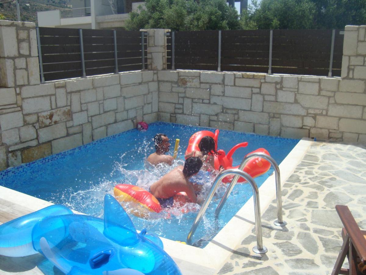 “Theeporto” Maisonette With Pool Gouves Exterior photo